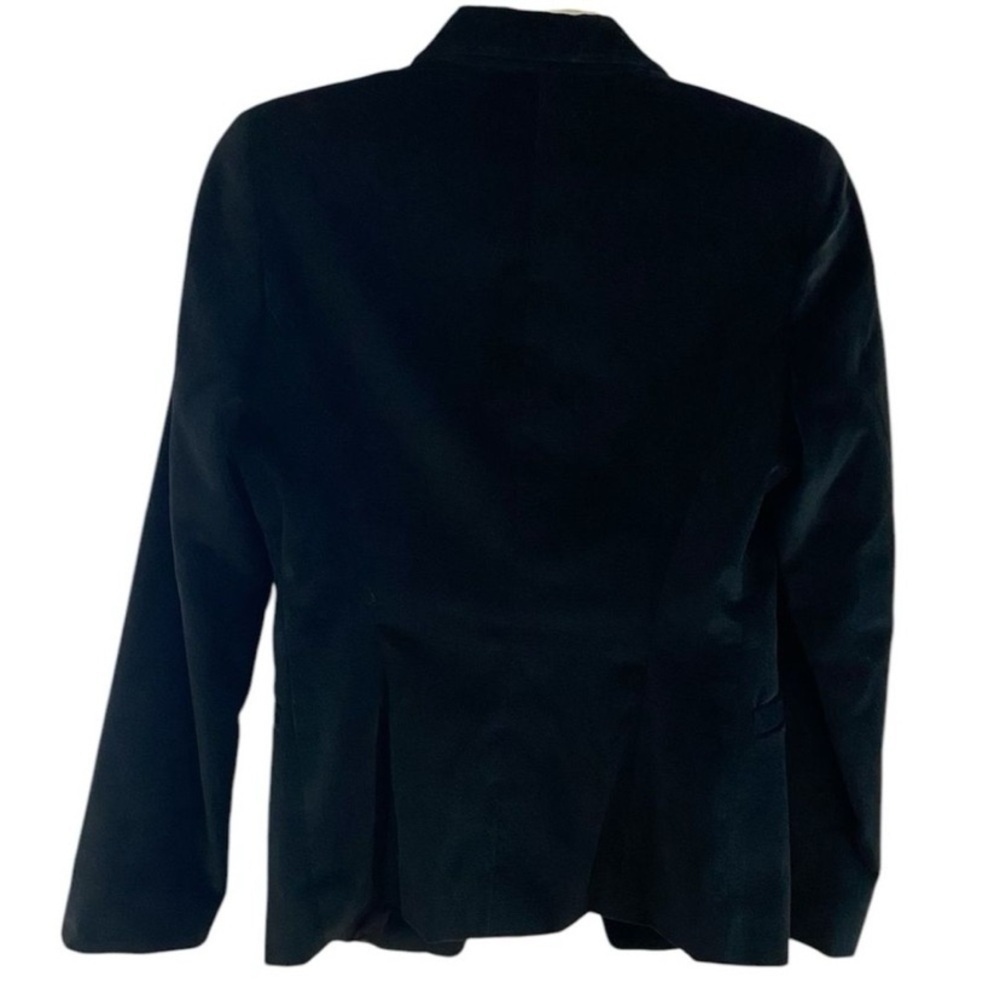 Zanella Chloe velour Black Women's Blazer Sz 4 NWT - Picture 2 of 7
